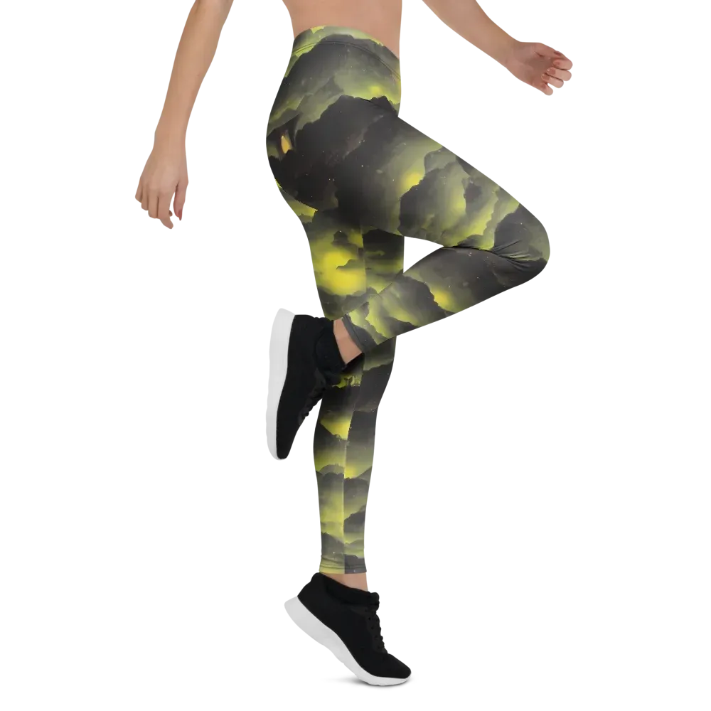 Spectral Isle on Leggings — Right