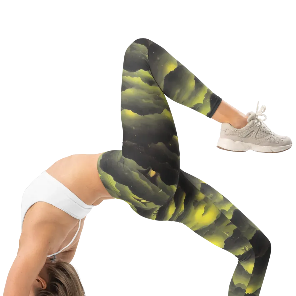 Spectral Isle on Leggings — Right