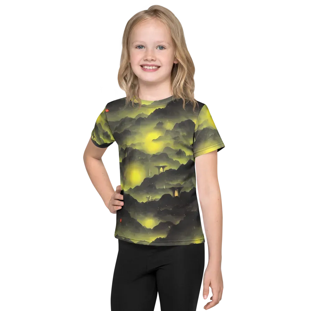 Spectral Isle on Kids Crew Neck T-Shirt — Front