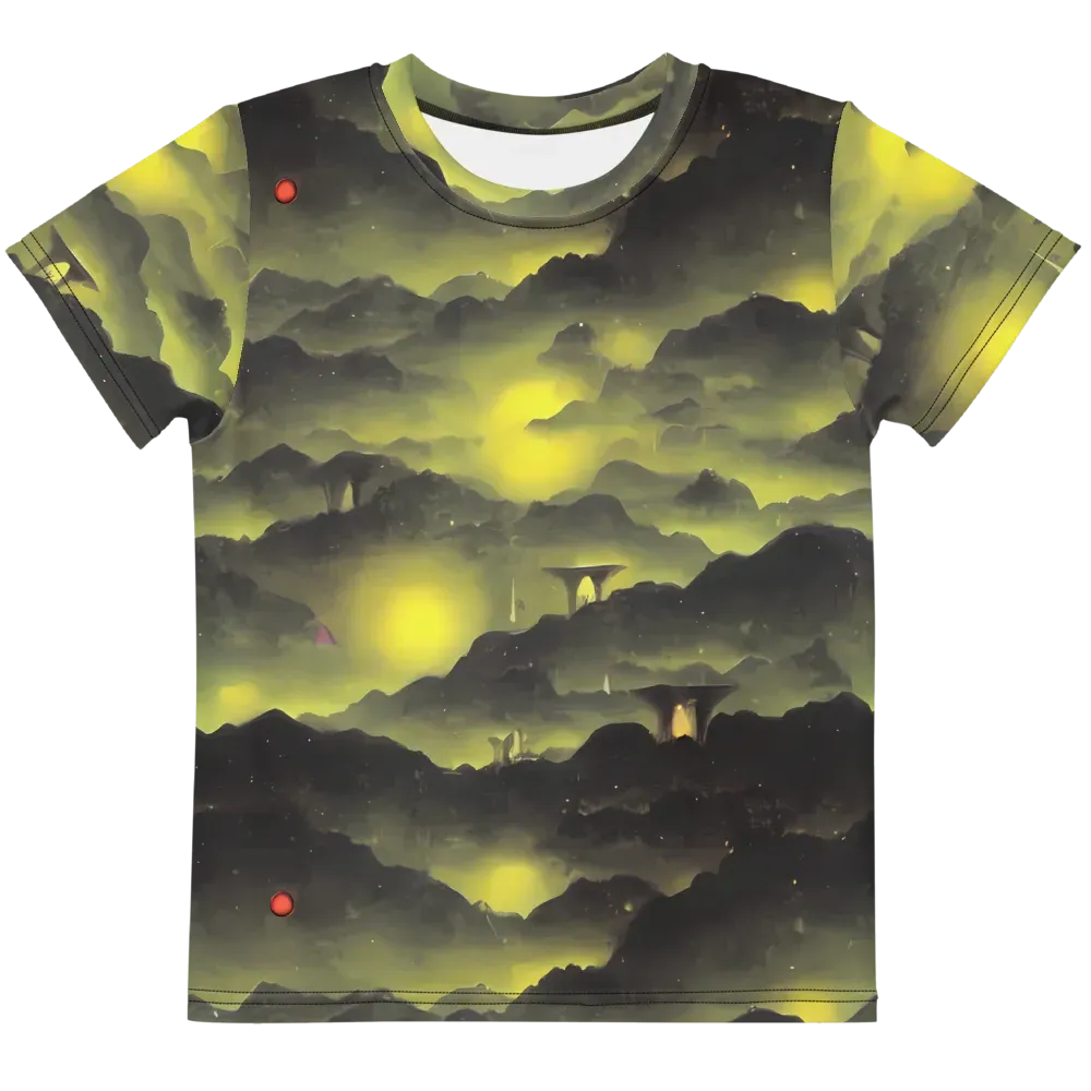 Spectral Isle on Kids Crew Neck T-Shirt — Front