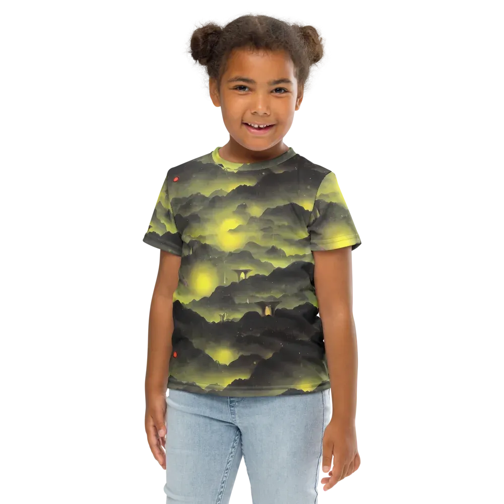 Spectral Isle on Kids Crew Neck T-Shirt — Front