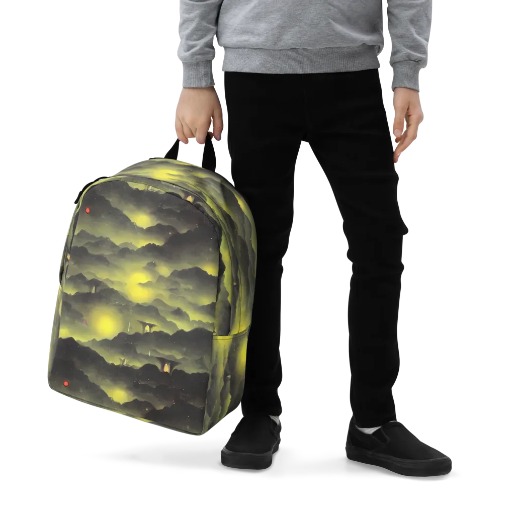 Spectral Isle on Minimalist Backpack — Zoomed-in