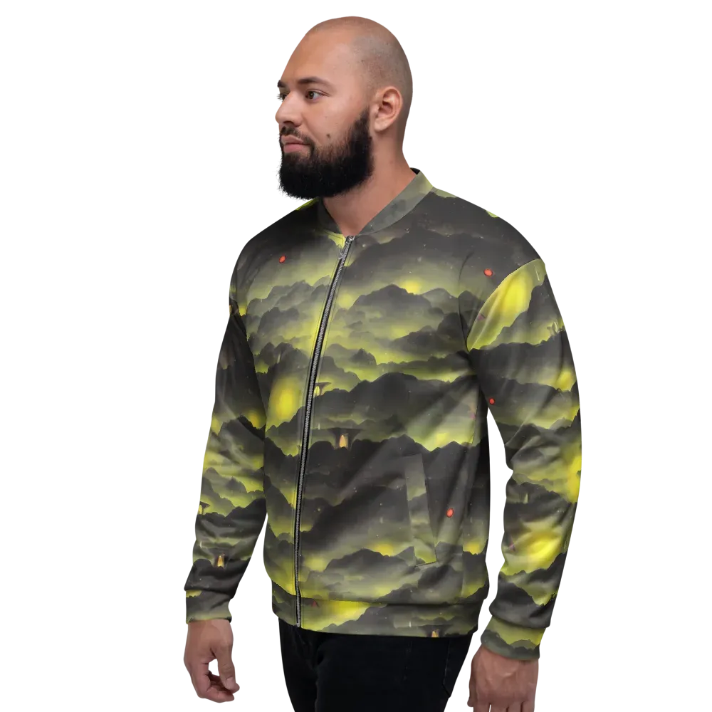 Spectral Isle on Bomber Jacket — Left