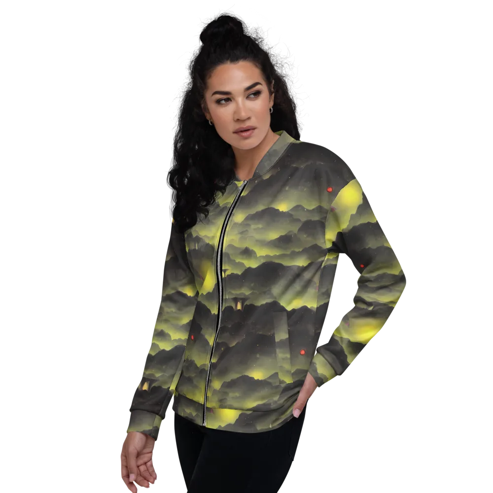 Spectral Isle on Bomber Jacket — Left