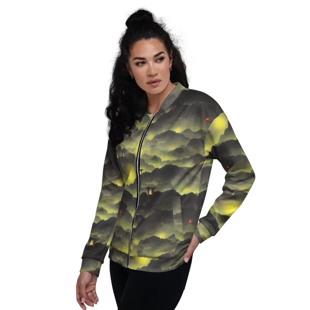 Spectral Isle on Bomber Jacket — Left