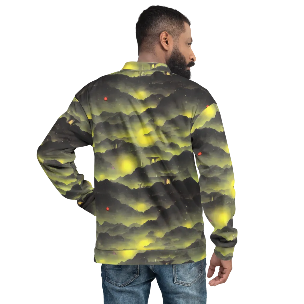 Spectral Isle on Bomber Jacket — Back