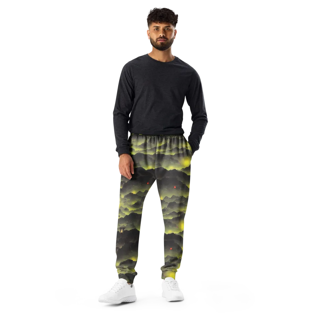 Spectral Isle on Men's Joggers — Front