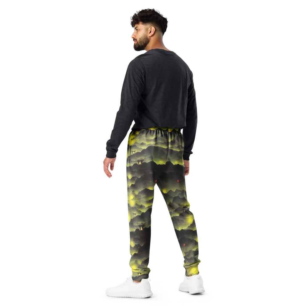 Spectral Isle on Men's Joggers — Back