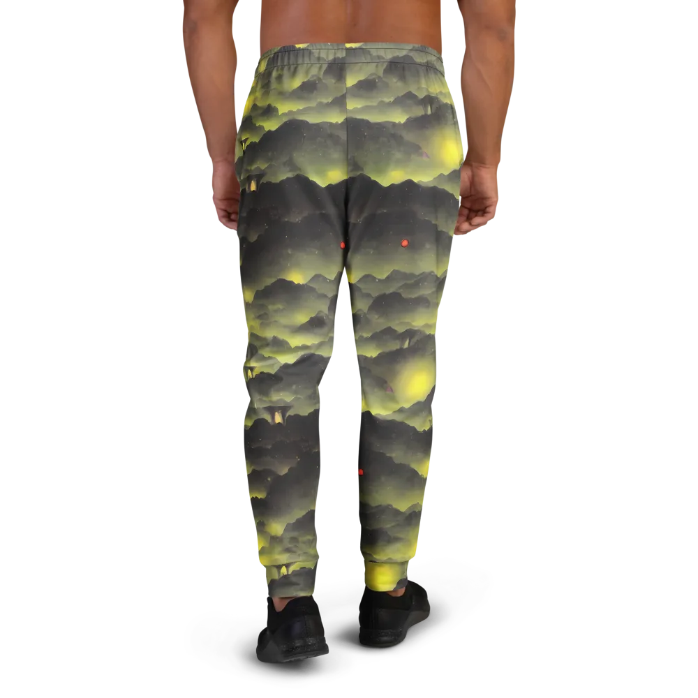 Spectral Isle on Men's Joggers — Back