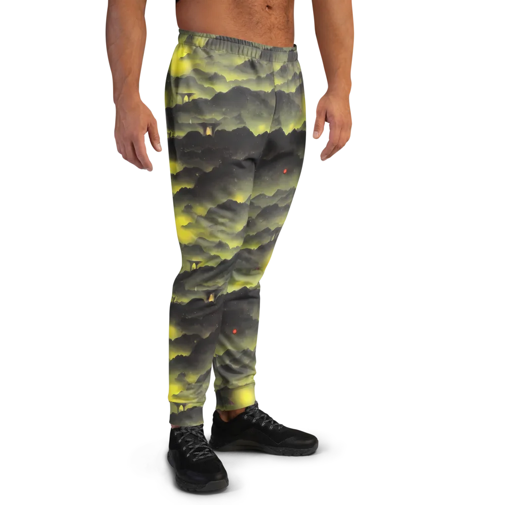 Spectral Isle on Men's Joggers — Right