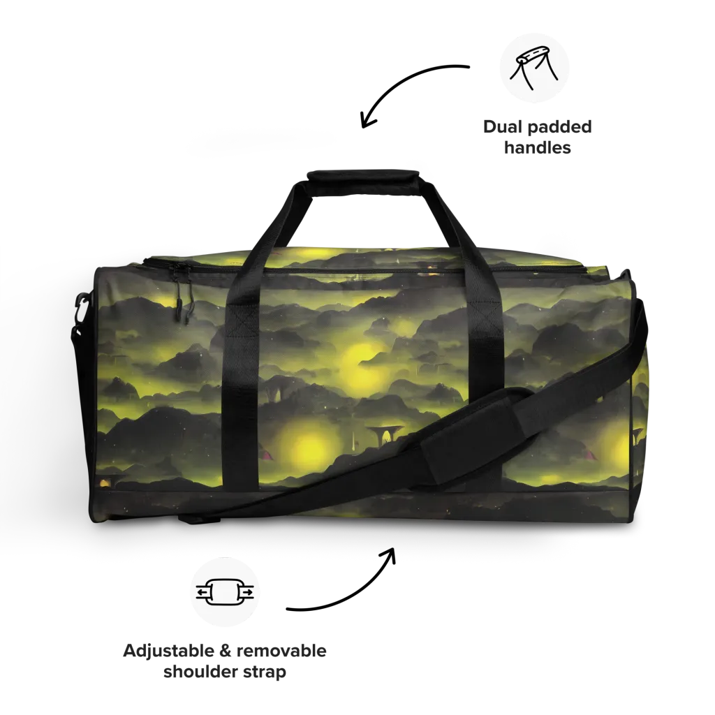 Spectral Isle on Duffle Bag — Front