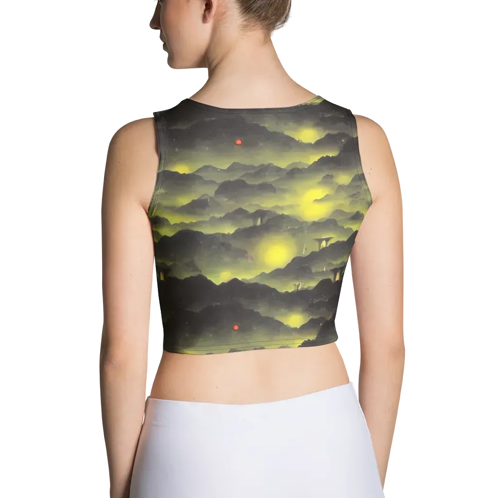 Spectral Isle on Crop Top — Back