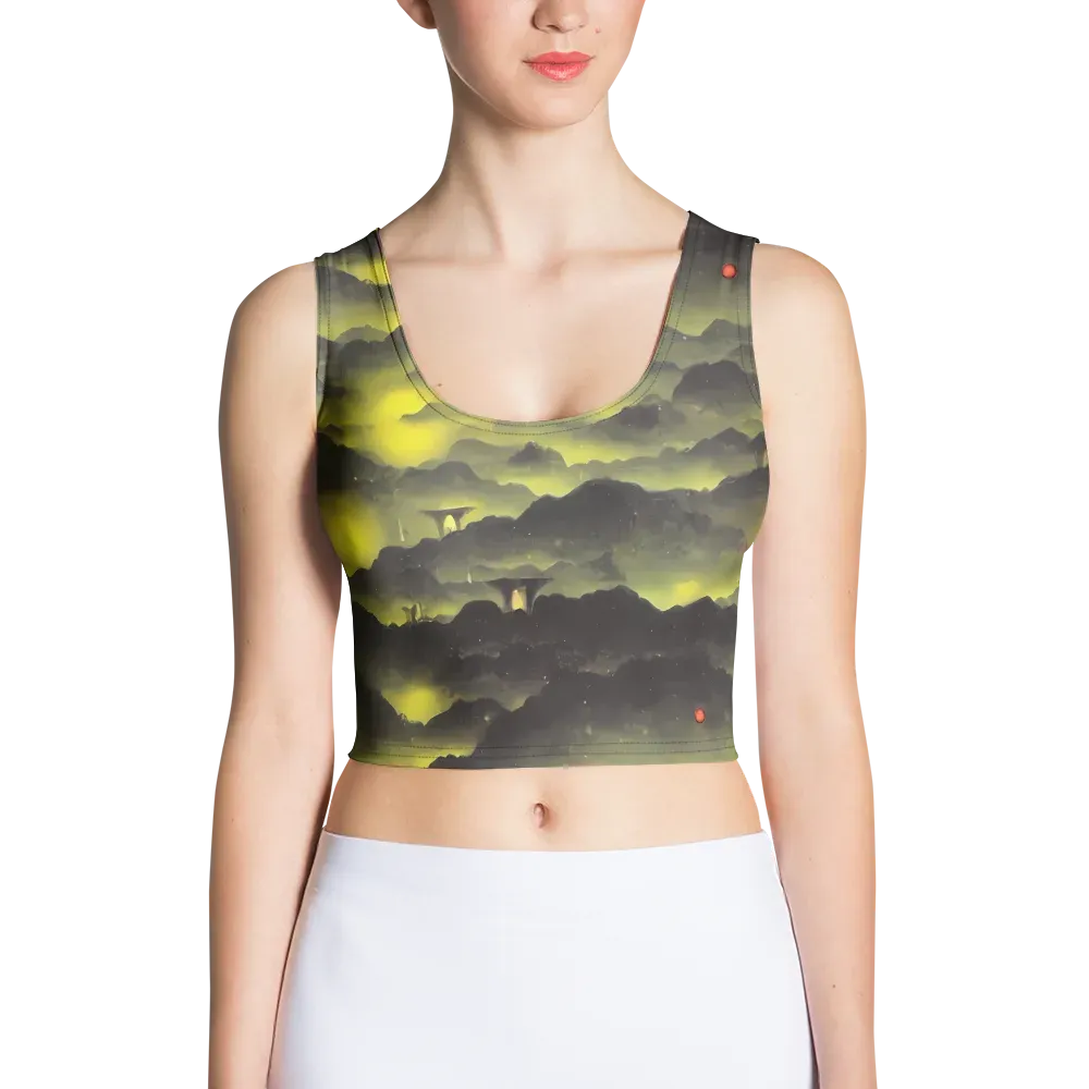 Spectral Isle on Crop Top — Front
