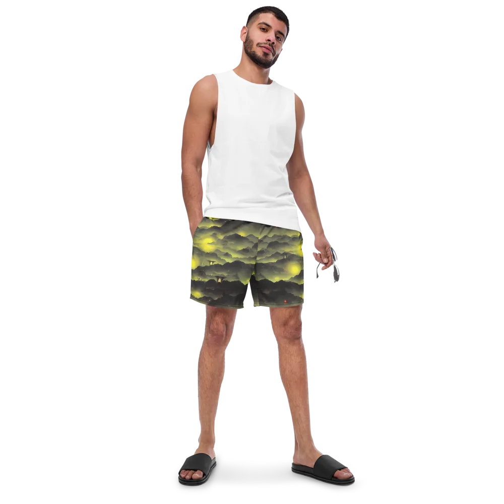 Spectral Isle on Swim Trunks — Front