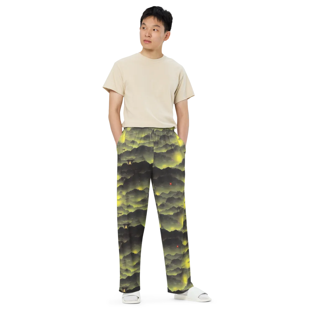 Spectral Isle on Wide-Leg Pants — Front