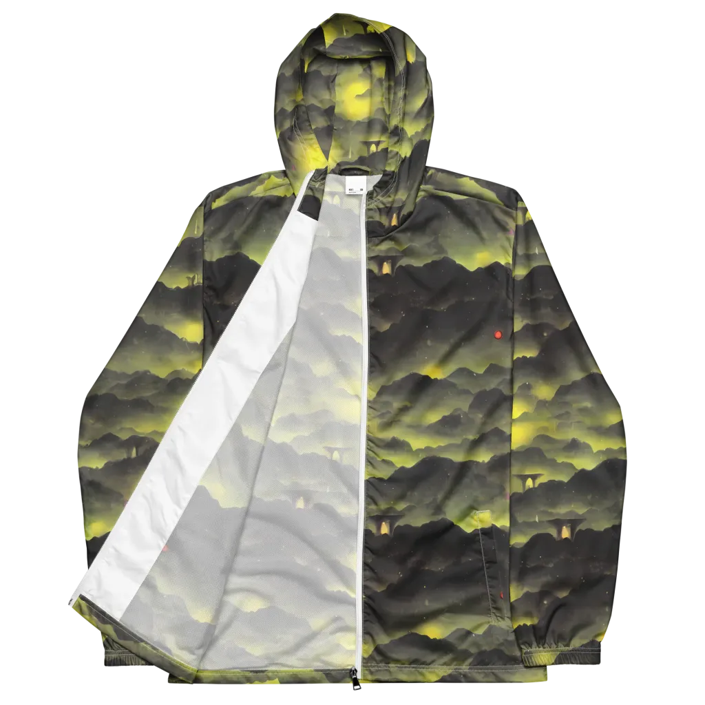Spectral Isle on Men's Windbreaker — Front