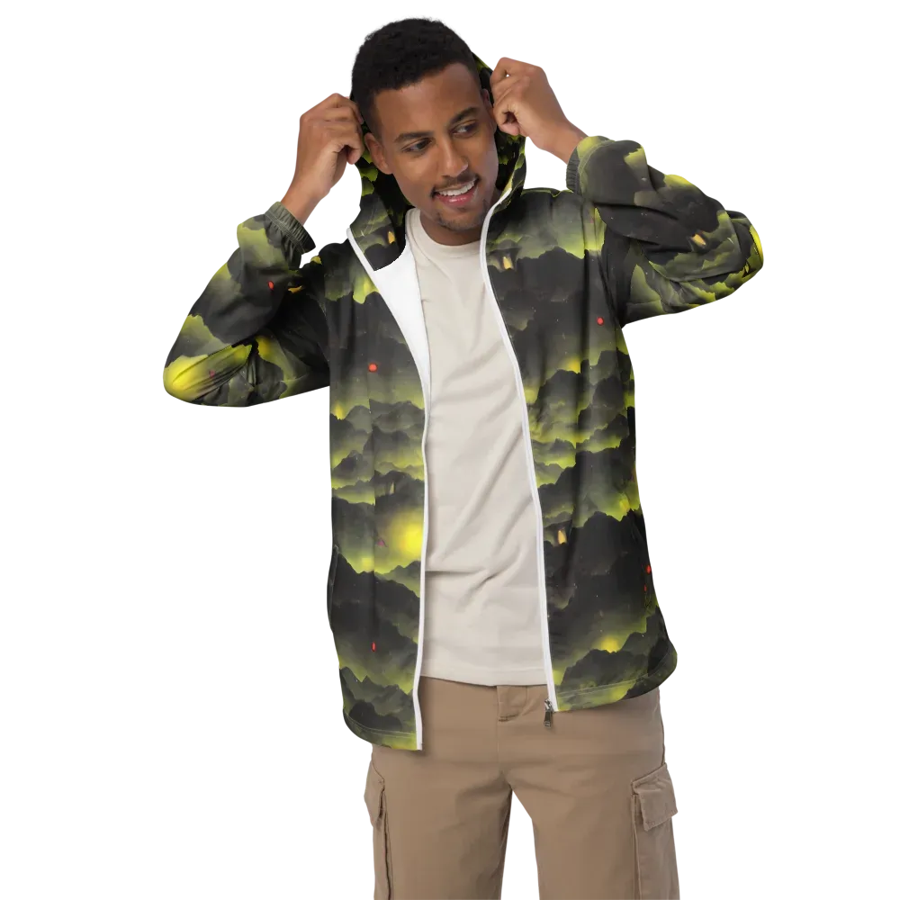 Spectral Isle on Men's Windbreaker — Front