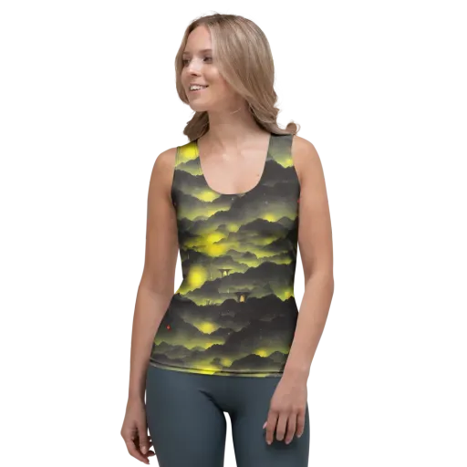 Spectral Isle on a Women's Tank Top