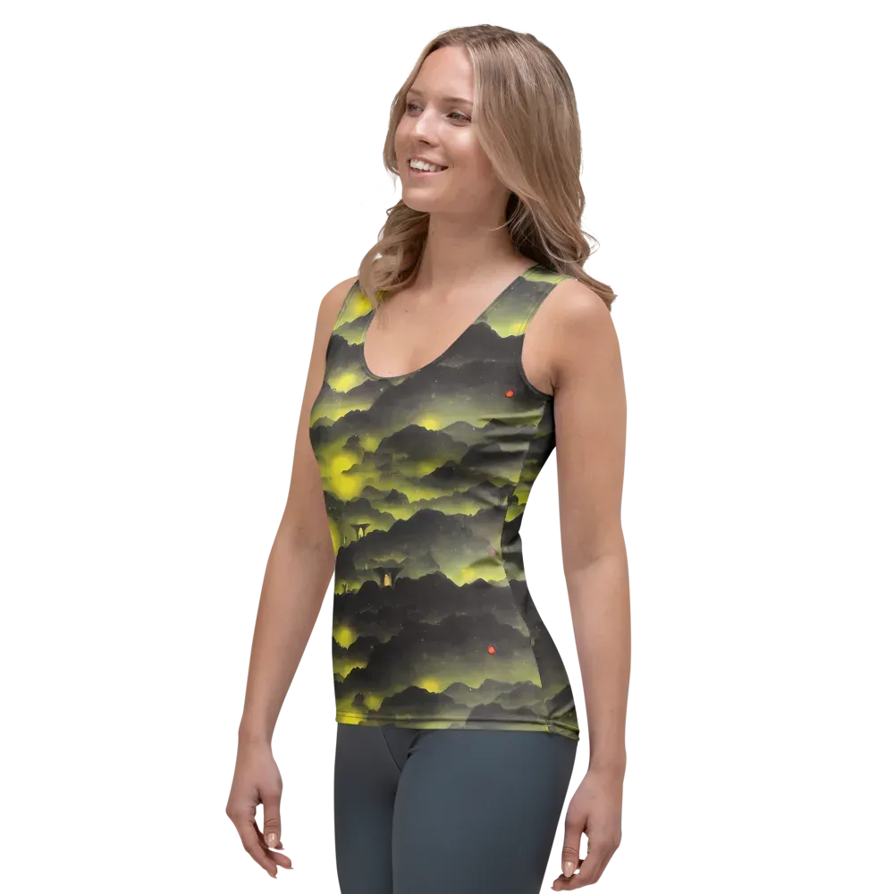 Spectral Isle on Women's Tank Top — Left Front
