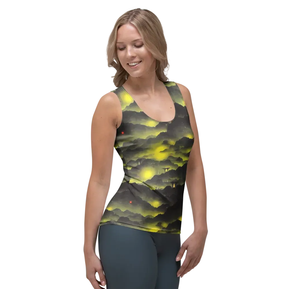 Spectral Isle on Women's Tank Top — Right Front