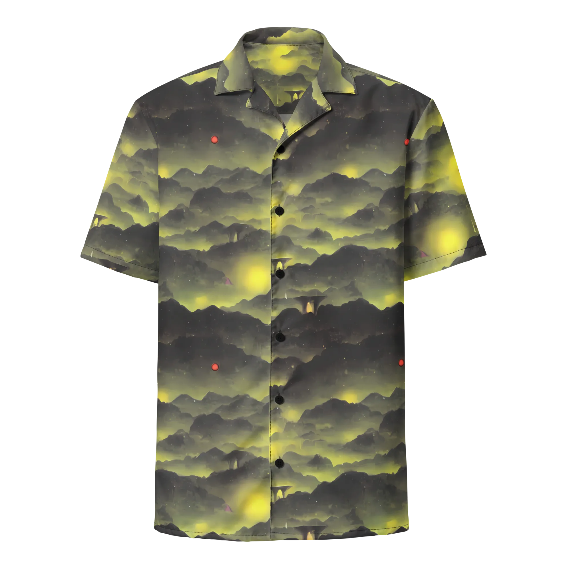 Spectral Isle on Button Shirt — Front