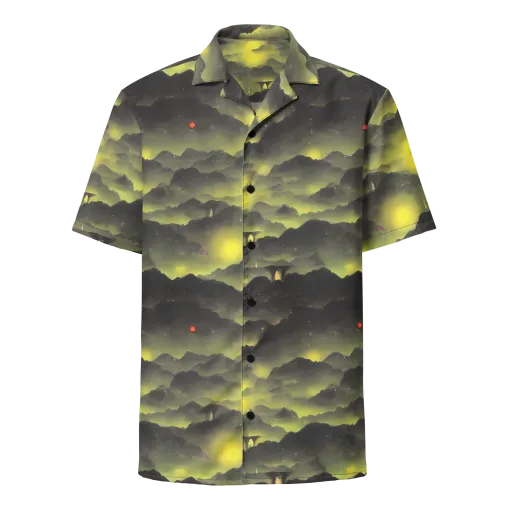 Spectral Isle on a Button Shirt