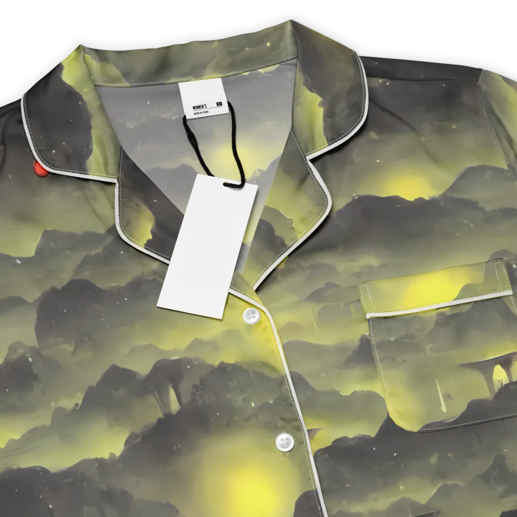 Spectral Isle on Women's Short Sleeve Pajama Top — Product details