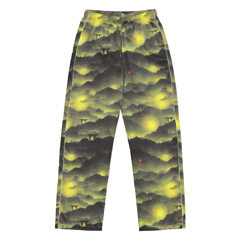 Spectral Isle on Women's Pajama Pants — Front
