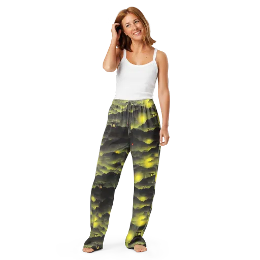 Spectral Isle on a Women's Pajama Pants