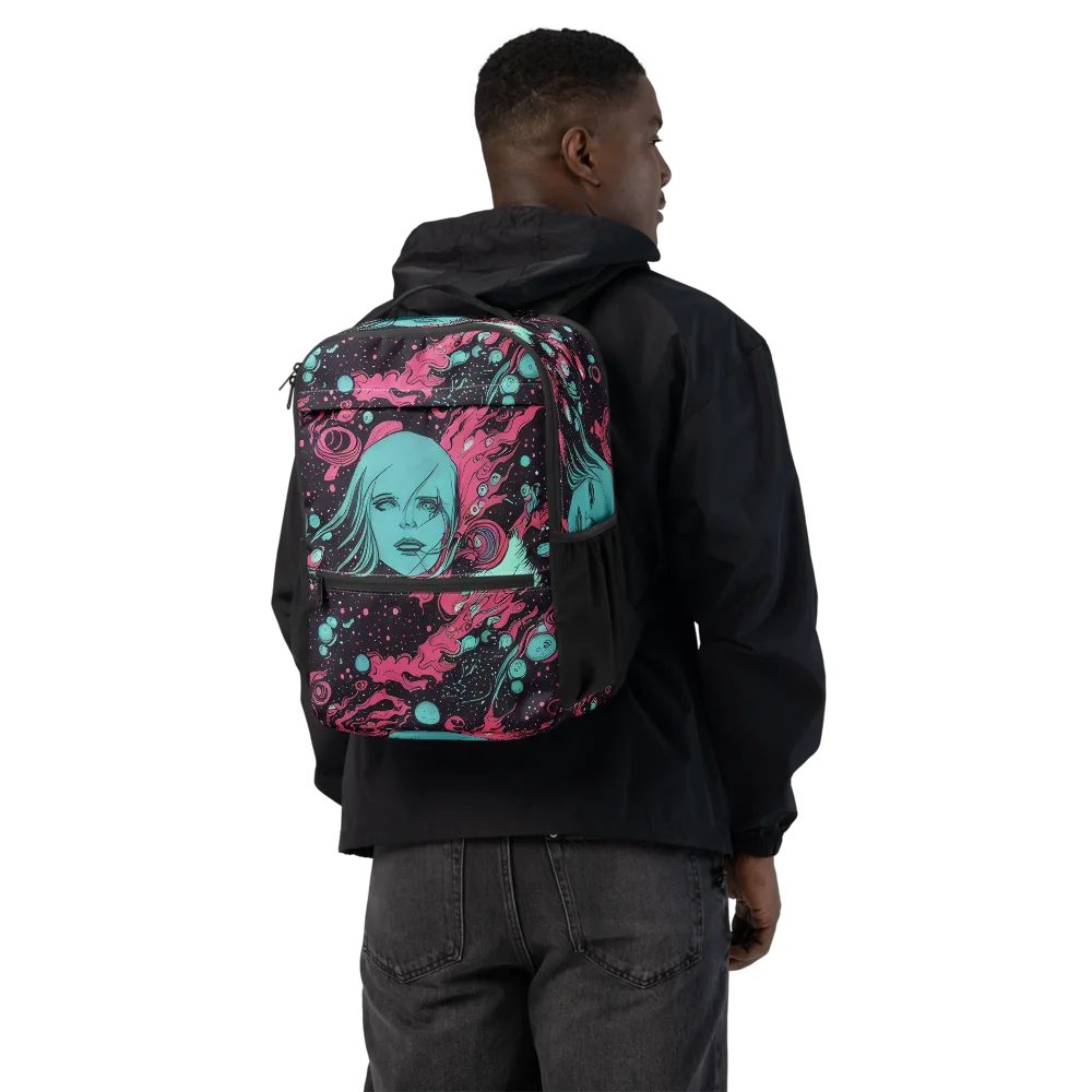 Spectral Dreamer on Utility Backpack — Back