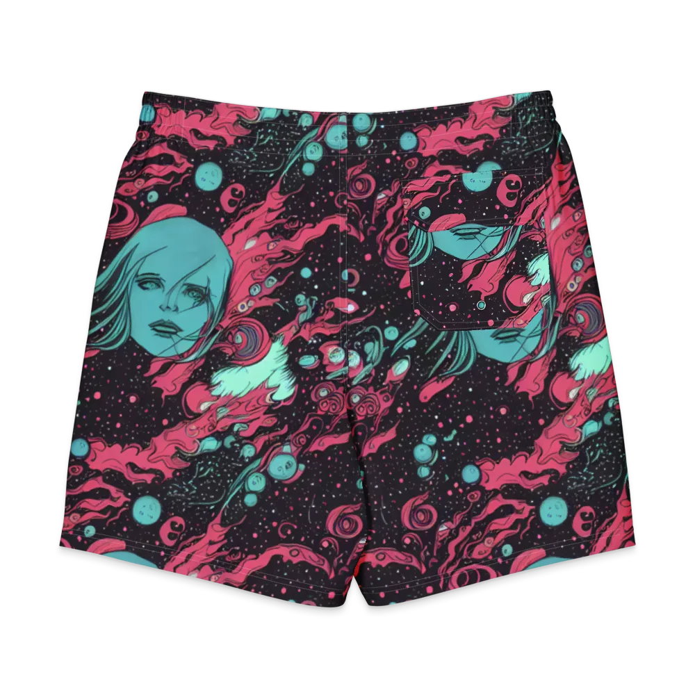 Spectral Dreamer on Men's Board Shorts — Back