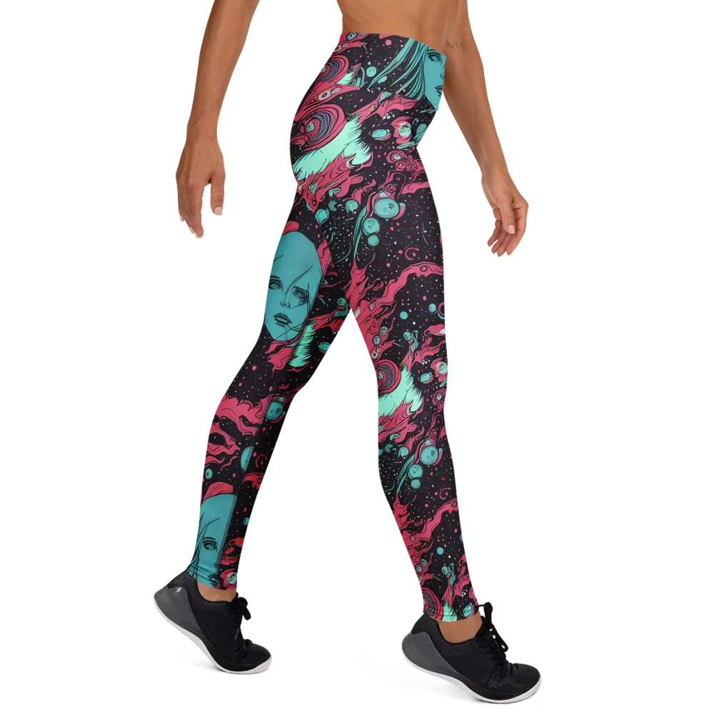 Spectral Dreamer on Yoga Leggings — Right