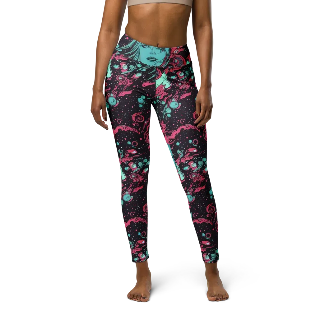 Spectral Dreamer on Yoga Leggings — Front