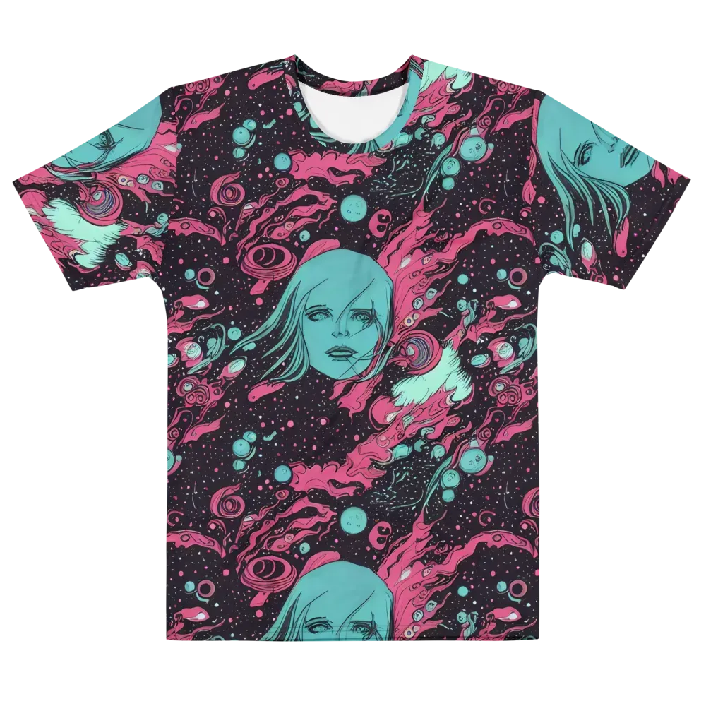 Spectral Dreamer on Men's Cotton Crew Neck T-Shirt — Front
