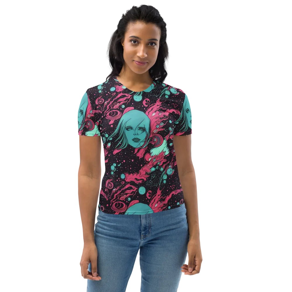 Spectral Dreamer on Women's Crew Neck T-Shirt — Front