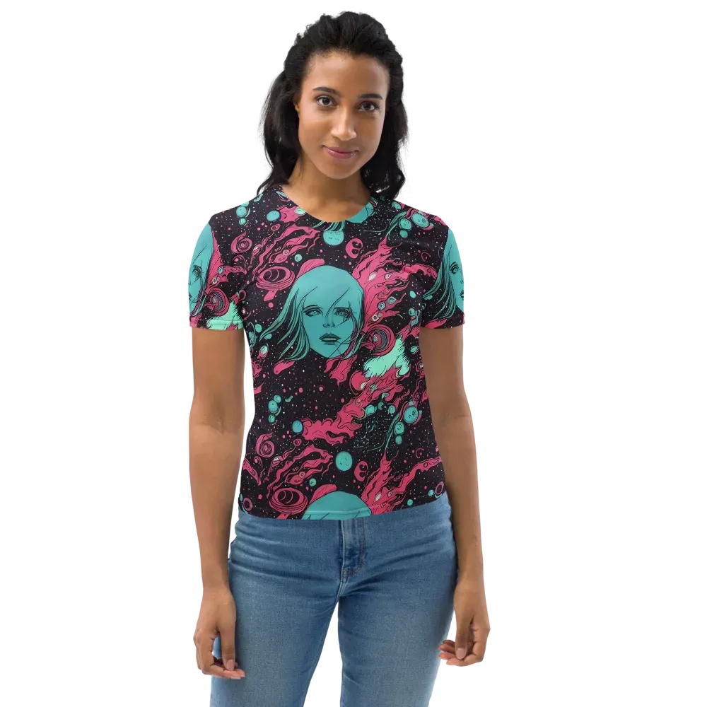 Spectral Dreamer on Women's Crew Neck T-Shirt — Front