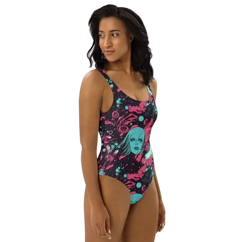 Spectral Dreamer on One-Piece Swimsuit — Right