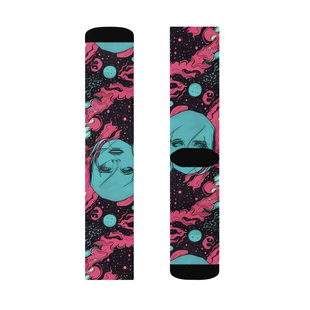 Spectral Dreamer on Socks — Left Sock