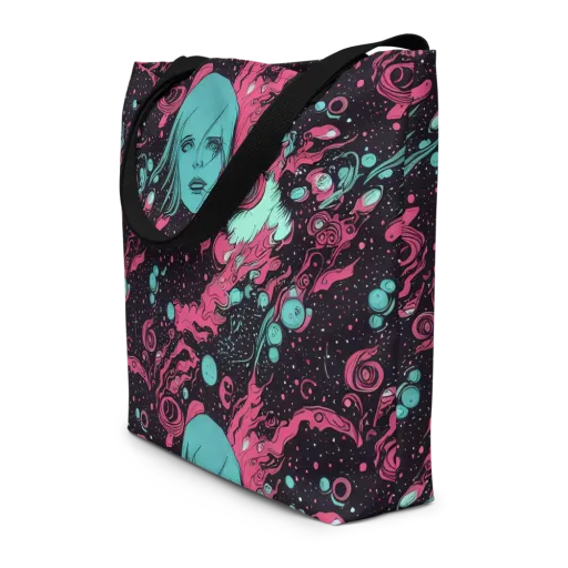 Spectral Dreamer on a Large Tote Bag W/ Pocket