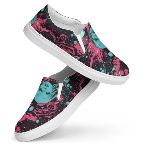 Spectral Dreamer on a Women's Slip-On Canvas Shoes