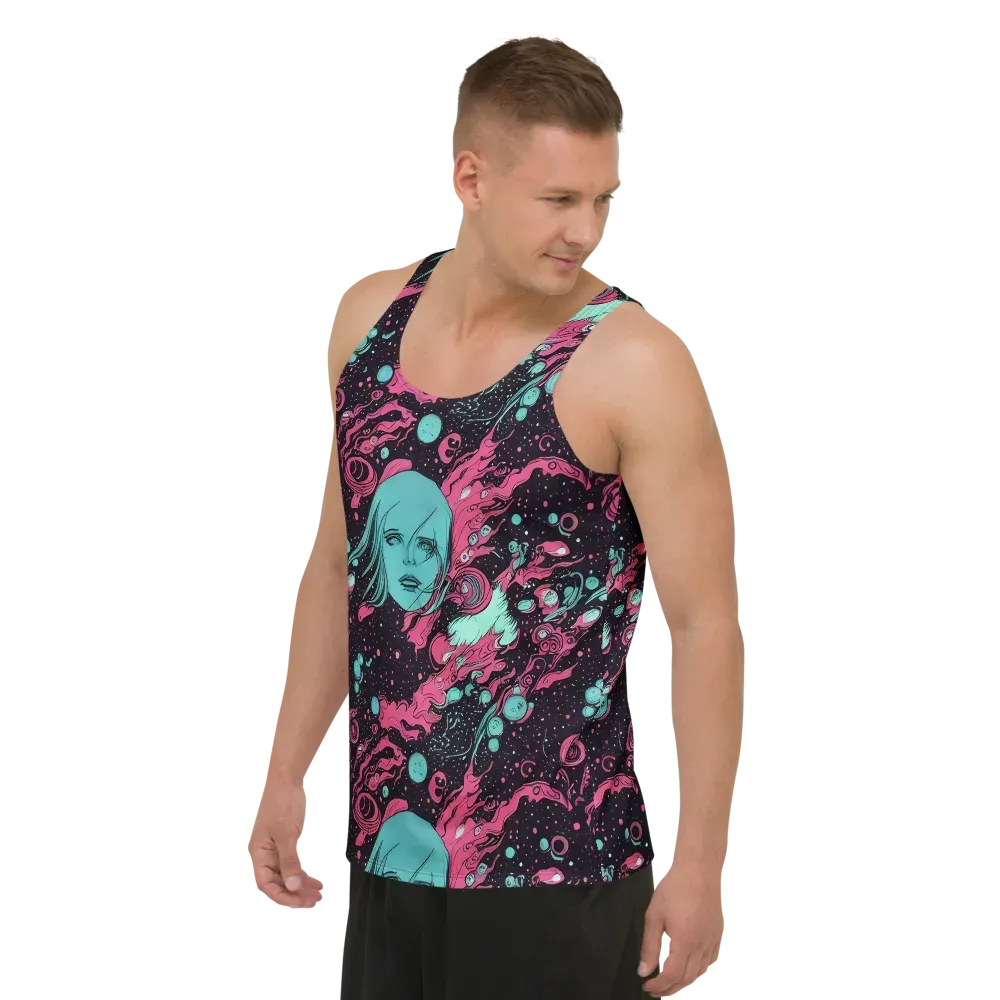 Spectral Dreamer on Men's Tank Top — Left Front