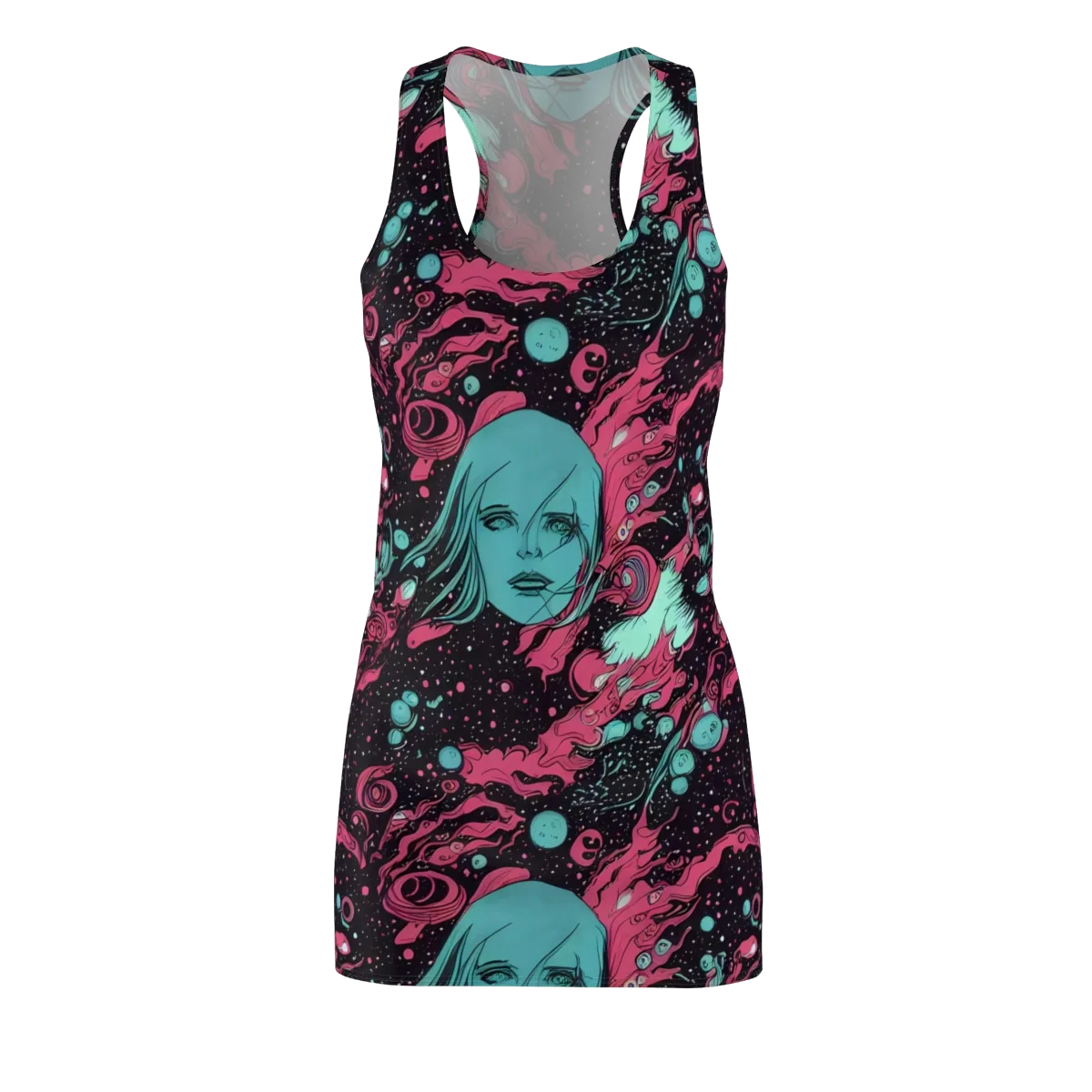 Spectral Dreamer on Racerback Dress — Front