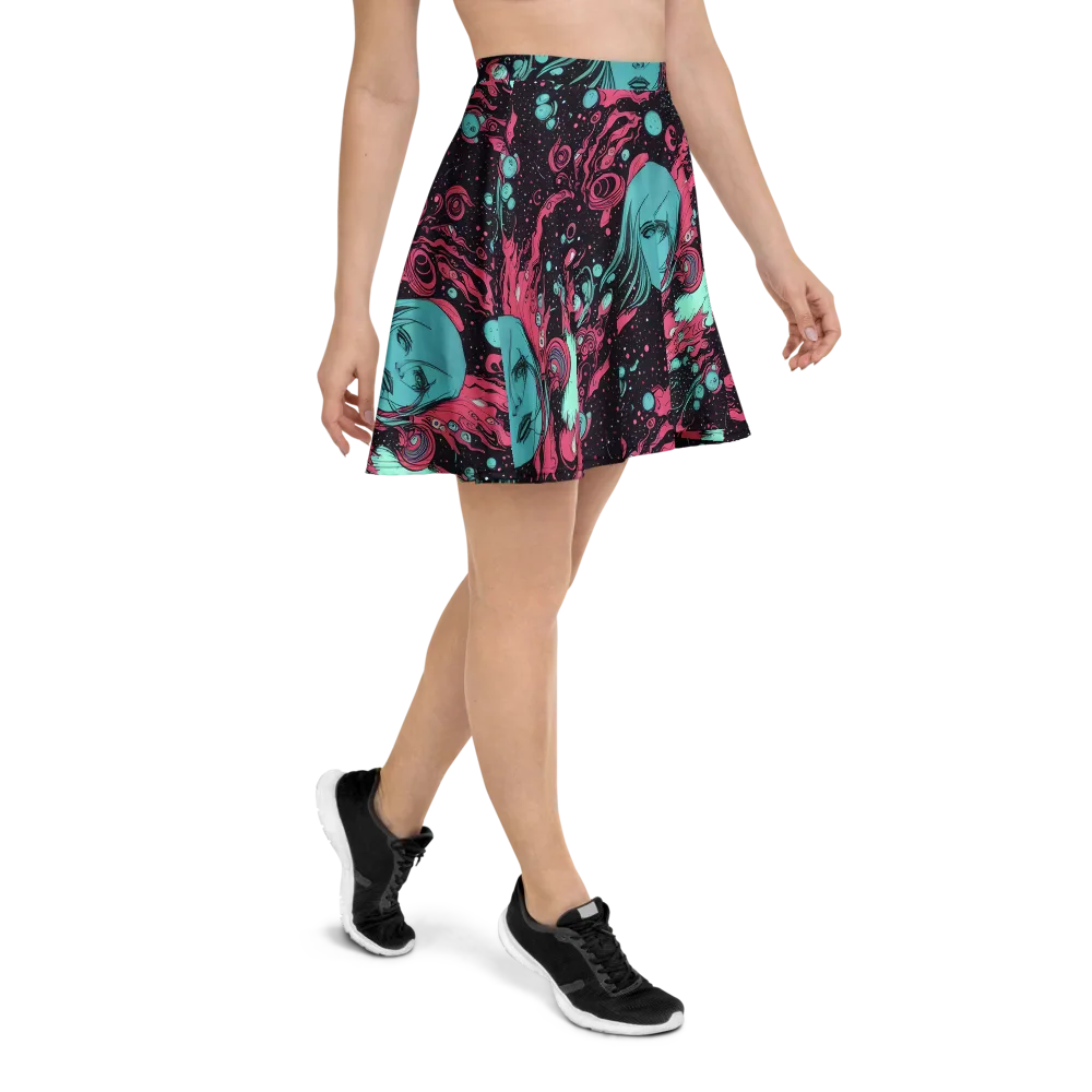 Spectral Dreamer on Skater Skirt — Right