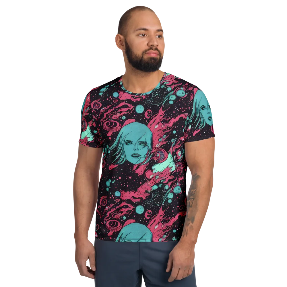Spectral Dreamer on Men's Athletic T-Shirt — Front