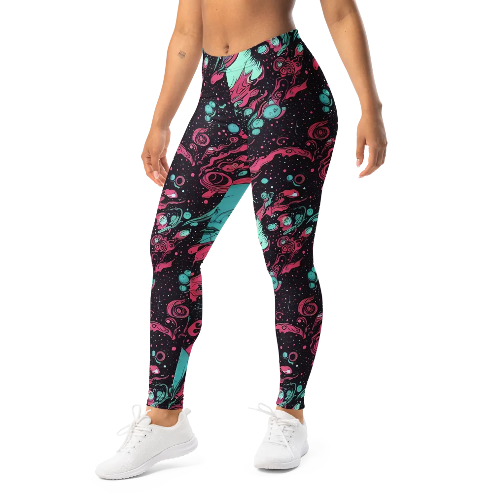 Spectral Dreamer on Leggings — Left Front