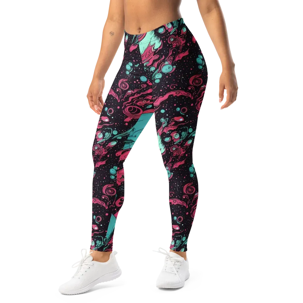 Spectral Dreamer on Leggings — Left Front