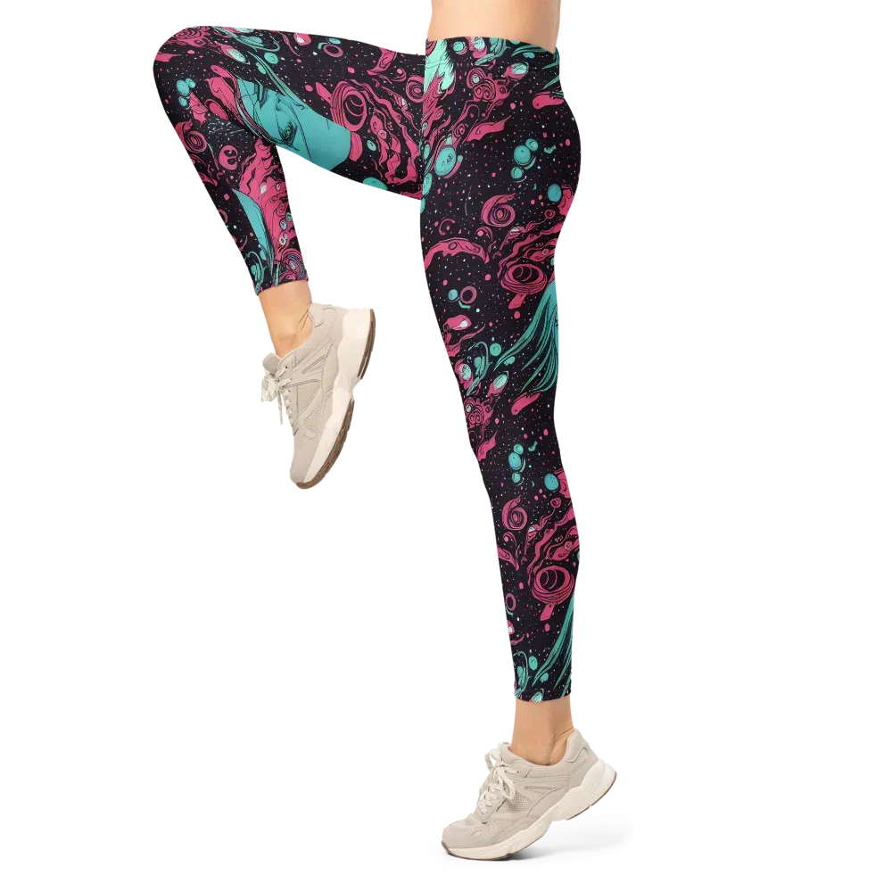 Spectral Dreamer on Leggings — Left