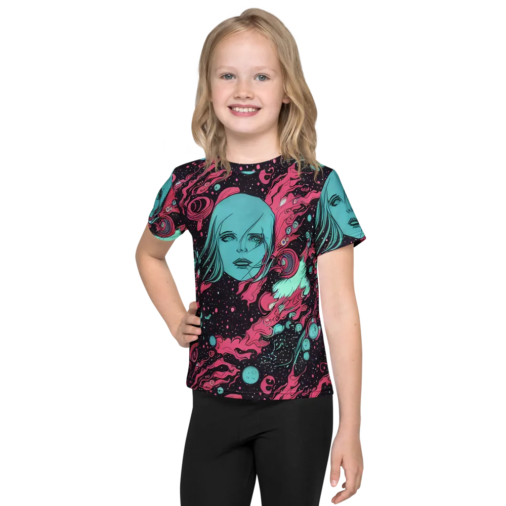 Spectral Dreamer on Kids Crew Neck T-Shirt — Front