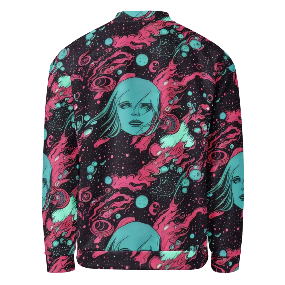 Spectral Dreamer on Bomber Jacket — Back