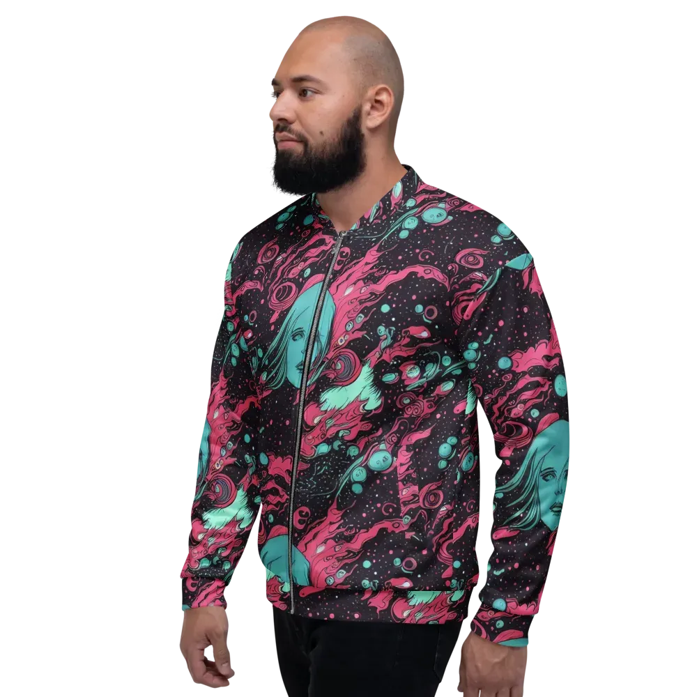 Spectral Dreamer on Bomber Jacket — Left